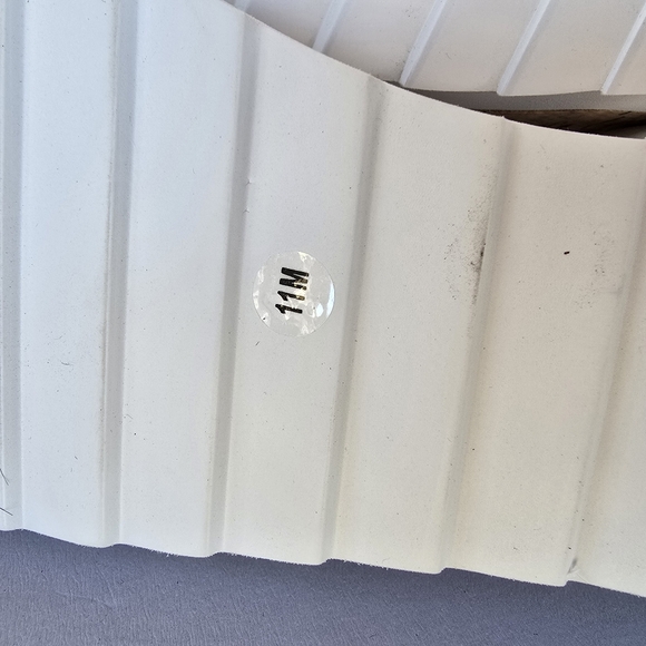 Marc Fisher Grandie Treaded Flatform Wedge Silver Sz 11 Sandals - Picture 8 of 9